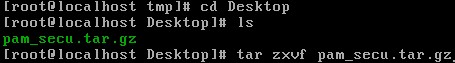 command line cd and tar command