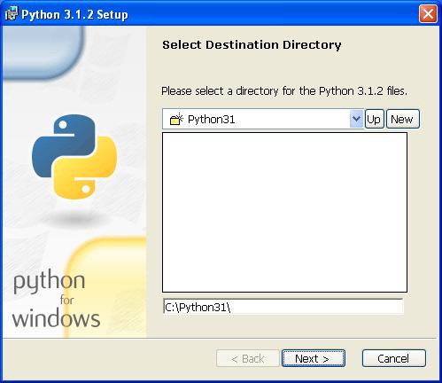 Python installation directory