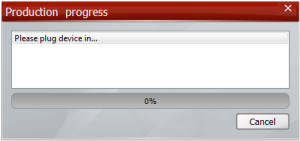 progress bar for production