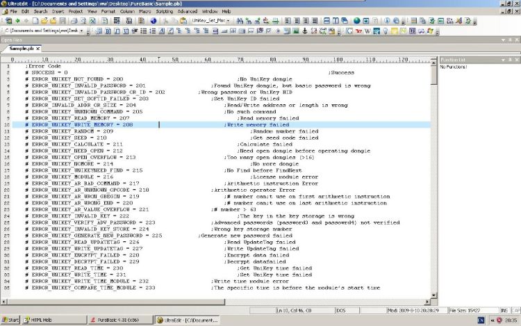 Purebasic pasted source code