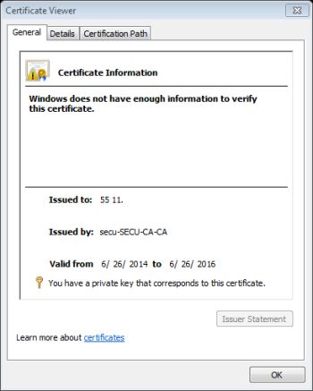certificate viewer