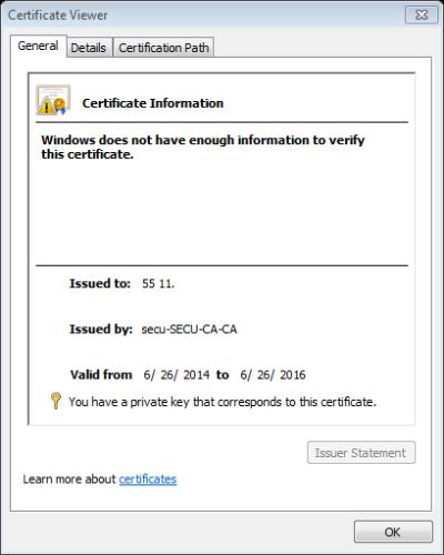 certificate viewer