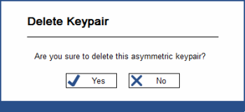 delete symmetric key