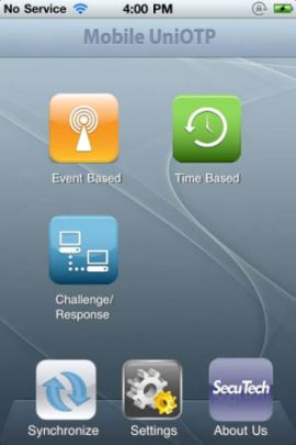 OTP generation interface