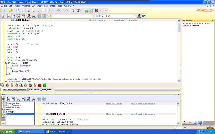 WinDev 10 source code