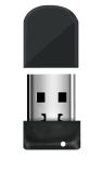 UniMate driverless USB smart card authentication token