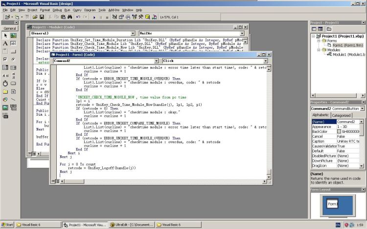 Visual Basic displaying even more API functions