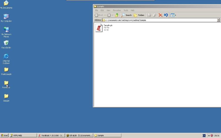 Purebasic save project