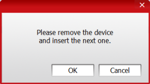 UniKey Drive in batch burning