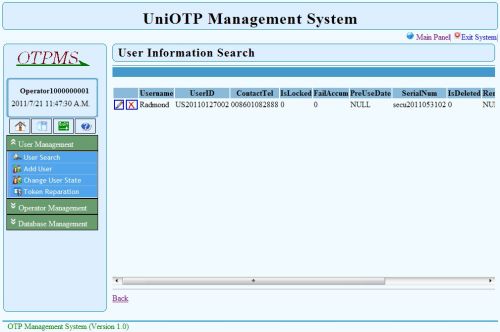 searching user ID US20110127002
